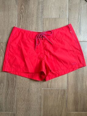 Champion Bright Red Women's Swim Shorts